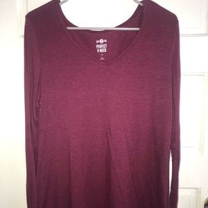 Casual Long Sleeve Tee